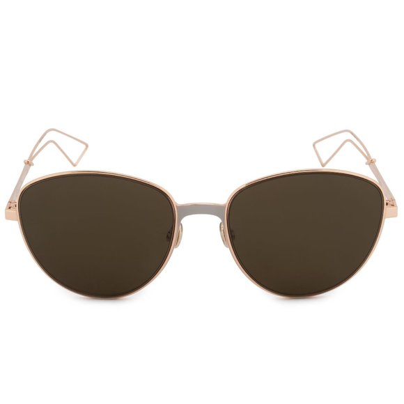 Dior Accessories - Christian Dior Brown Oval Sunglasses